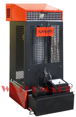 Piec grzewczy, nagrzewnica powietrza na olej opałowy, piec multiolejowy XARAM ENERGY XE 17-33 moc 17-33kW do hali, warsztatu, namiotu, magazynu