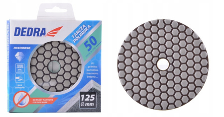 DYSK TARCZA POLERSKA DIAMENTOWA GR.50 125mm