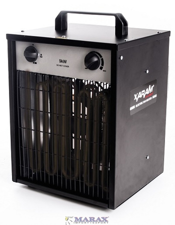 Nagrzewnica elektryczna, dmuchawa elektryczna XARAM Energy XE-ZEF9 400V/50Hz, moc: 9kW