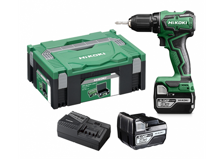 Wiertarko-wkrętarka Hikoki DS18DD WPZ 2x5Ah