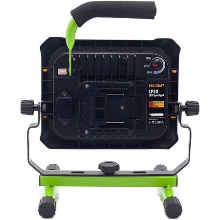 Reflektor budowlany LED aku/230V Procraft LP20 (bez akumulatora i ładowarki)