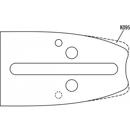 Prowadnica Oregon advencecut 158SLHK095