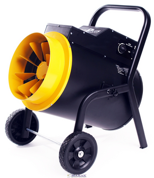 Przewoźna nagrzewnica elektryczna, dmuchawa powietrza elektryczna 400V/50Hz XARAM Energy XE-ZEC15 400V/50Hz, moc: 15kWEC15 400V/50Hz, moc: 15kW