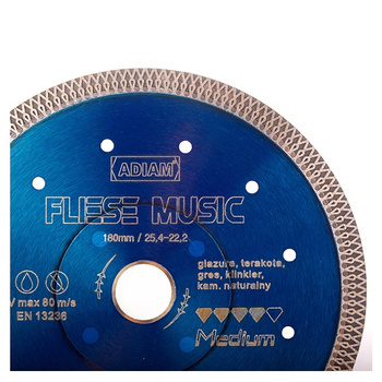 TARCZA ADIAM FLISESE MUSIC 250/22,2mm