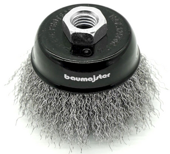 Szczotka Baumajster doczołowa falowana M14 B6000