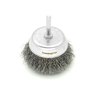 Szczotka Baumajster doczołowa falowana z trzpieniem B6012